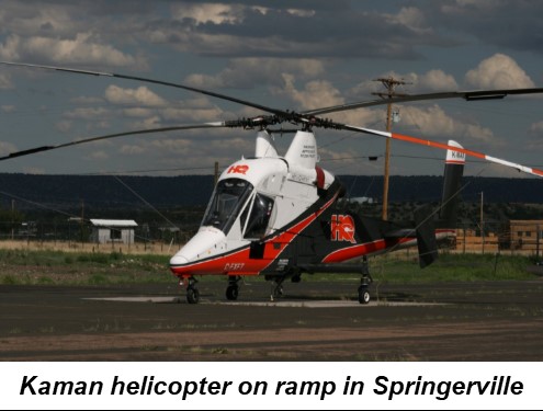 arizona airport focus springerville kaman helicopter